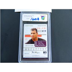 2004 Just Minors #AP4 Albert Pujols minor league card, Potomac Cannons, Rookie. MGS graded 10