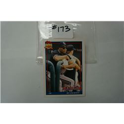 1991 Topps Card # 58T, BO JACKSON Baseball Card