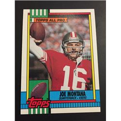 Joe Montana 1990 Topps All Pro San Francisco 49ers Football Card #13