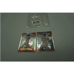 1986 Topps Stickers Foil Cal Ripken Jr Baltimore Orioles #159, Also Incl is #158 Eddie Murray!