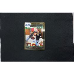 1995 Upperdeck #4 Michael Westbrook Wide Receiver Redskins