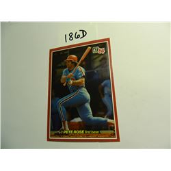 1984 Donruss Action All-Stars Oversized Baseball Card (3.5"x5"): Pete Rose, Phillies, #54