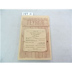Texana | Vol. I Spring, 1963 No.2|