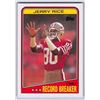 Image 1 : 1988 Topps Record Breaker Jerry Rice #6 49ers