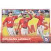 Image 1 : 2015 Topps #160 Washington Nationals Team Card with Bryce Harper