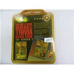 1991 Classic MLB Series 1, Baseball Trivia Board Game, Unopened, 99 Baseball Trivia Cards