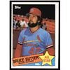 Image 1 : Bruce Sutter! 1985 Topps #722 Bruce Sutter Cardinals All Star