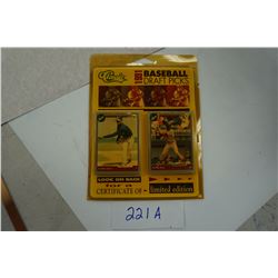 Unopened Limited Edition 50 Card Set of 1991 Classic Baseball Draft Picks, Limited to 165,000 sets
