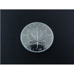 Canada Maple Leaf, One Ounce .999 Fine Silver