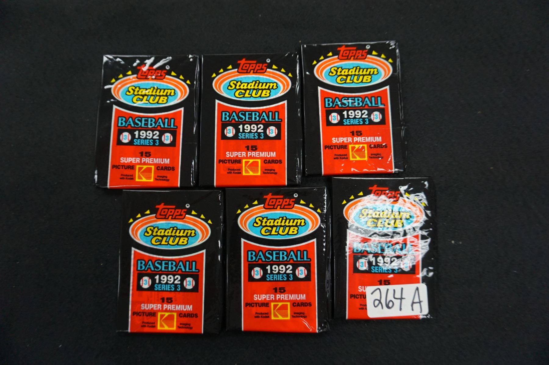 1992 TOPPS STADIUM CLUB SERIES 3 BASEBALL cards pack
