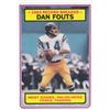 Image 1 : 1983 Topps #3 Dan Fouts record breaker San Diego Chargers Football Card