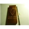 Image 1 : One Hundred Ounce .999 Fine Copper Bullion Bar, 100 Troy Ounce, SWB Buffalo Logo
