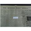 Image 1 : Memphis Daily Appeal newspaper from the year 1880, Guaranteed Old!