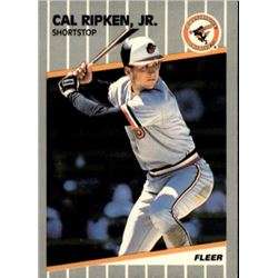 1989 Fleer #617 Cal Ripken Jr. Baseball Card