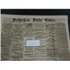 Image 1 : Bethlehem Daily Times (PA) from either 1868 or 1878, newspaper, Guaranteed Old!