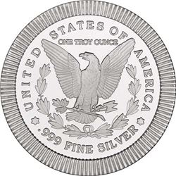 TWENTY (20) 1 oz SilverTowne Morgan Stackable Silver Rounds, .999 FINE SILVER, We Will Ship