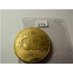 Gold 1924 $20 Saint-Gaudens Double Eagle, AGW=.9675 ounce, Austin, Texas Estate Gold Hoard