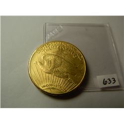 Gold 1925 $20 Saint-Gaudens Double Eagle, AGW=.9675 ounce, Austin, Texas Estate Gold Hoard