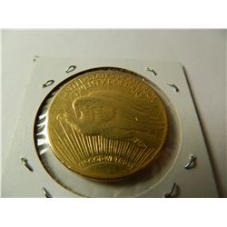 Gold 1915-S $20 Saint-Gaudens Double Eagle, AGW=.9675 ounce, Pre-'33 Gold from Austin, Texas Estate
