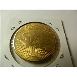 Gold 1927 $20 Saint-Gaudens Double Eagle, AGW=.9675 ounce, Pre-'33 Gold from Austin, Texas Estate