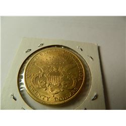 Pre-'33 Gold: 1891-S Liberty Head $20 Double Eagle, AGW=.9675 ounce, Austin, Texas Estate Hoard