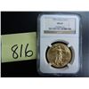 Image 1 : GOLD 1999 U.S. $50 Eagle, One Oz. Fine Gold, NGC Graded MS69