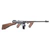 Image 1 : Auto Ordnance, T1, Semi-automatic, 45ACP, 16.5" Barrel, Black Finish, Walnut Stock, NEW T150D