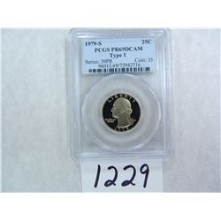 TEN (10) 1979-S TYPE 1 Washington Quarter PCGS Graded PR69 DC