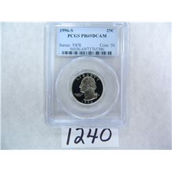 1996-S Washington Quarter PCGS Graded PR69 DC