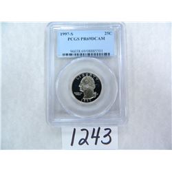 1997-S Washington Quarter PCGS Graded PR69 DC