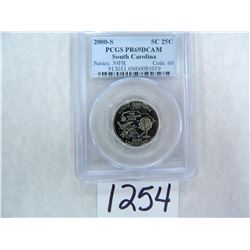 2000-S South Carolina Quarter PCGS Graded PR69 DC