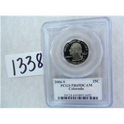 2006-S Colorado Quarter PCGS Graded PR69 DC