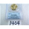 Image 1 : 2007-D James Madison Dollar First Day of Issue, Position B, PCGS Graded MS66