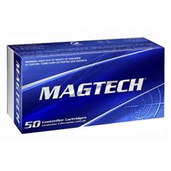 Magtech Ammo, 9mm Luger, 115 Grain, Full Metal Jacket Round Nose, Fifty (50) Per Box