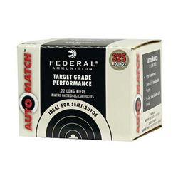 Federal, Champion, 22LR, 40 Grain, Solid Point, 325 Rounds per Box, rs am22