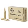 Image 1 : Prvi Partizan, Rifle, 556NATO, 55 Grain, Full Metal Jacket, 20 Round Box, ws PPN5561