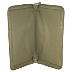 GPS PISTOL SLEEVE LARGE LOCKABLE ZIPPER TAN NYLON, #1265PST