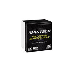Magtech, Guardian Gold, 357MAG, 125 Grain, Jacketed Hollow Point, 20 Round Box