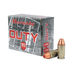 Hornady, Critical Duty, 45ACP, 220 Grain, Hollow Point, Twenty (20) per box, rs #90926