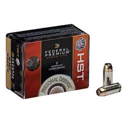 Federal, Premium, 40S&W, 180 Grain, Jacketed Hollow Point, Twenty (20) per box, FEP40HST1S rs