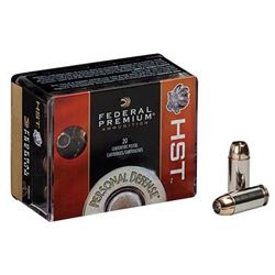 Federal, Premium, 45ACP, 230 Grain, Jacketed Hollow Point, Twenty (20) per box, rs, FEP45HST2S
