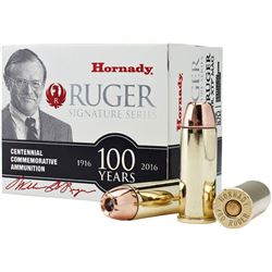 Hornady Ruger Commemorative Handgun Ammunition 91384, 480 Ruger, XTP, 325 GR, 1350 fps, 20 Rd/bx