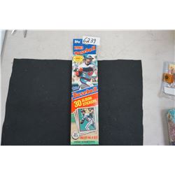 1983 Topps Baseball Album Stickers Vending Pack: 30 Stickers Per Pack, Unopened, Super Estate Find