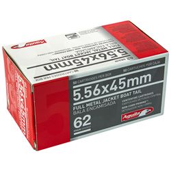 Aguila 5.56 NATO 62 Grain FMJ 50 Round Box