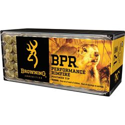 Browning BPR Performance Rimfire Ammunition B195117050, 17HMR, Polymer Tip, 17GR, 50 Rds