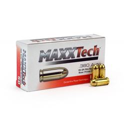 MAXXTECH .380 ACP 95 Gr FMJ - 50 Round Box