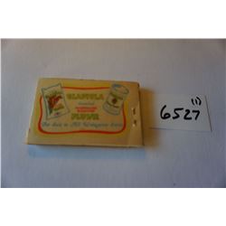 OLD Gladiola Flour Lipstick Tissue Booklet, SCARCE