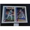 Image 1 : 1992 Pacific Un-Cut Nolan Ryan Cards #5 & #6, Mint Condition!