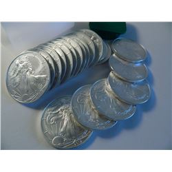 2013 American Silver Eagle Monster Box, Unopened from U.S. Mint, 500 UNC One Oz. Fine Silver Eagles