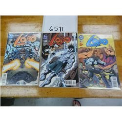 Three (3) Lobo (1993 2nd Series DC) #26, #27, #28. All Three for One Money